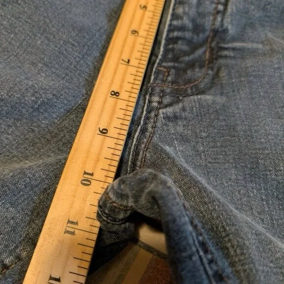 Urban Star Jeans Dark Wash Men s Size 32 15 with Design Back and 5 Pocket - Picture 6 of 9